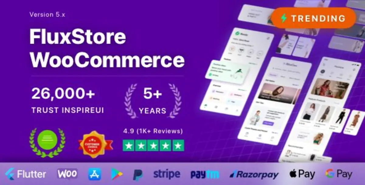 Fluxstore WooCommerce . – Flutter E-commerce Full App Themes