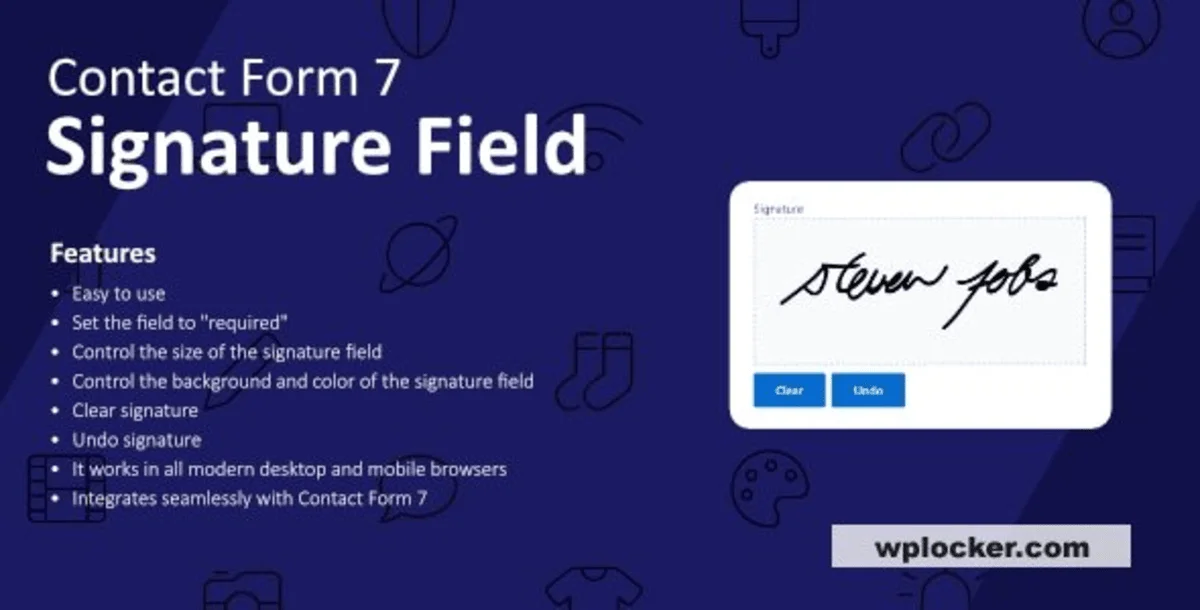 Signature Field for Contact Form 7