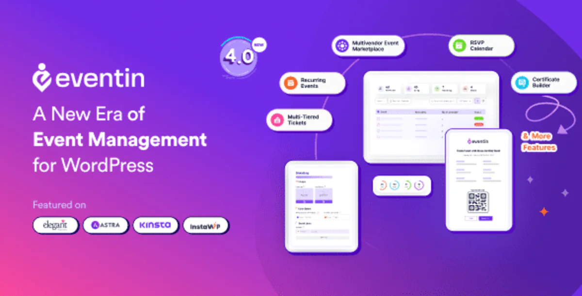 Eventin Pro – WordPress Event Manager, Event Calendar and Booking Pluginss