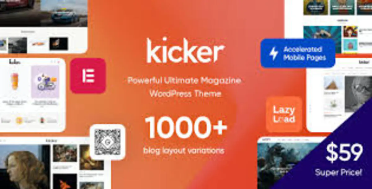 Kicker – Blog Magazine Theme