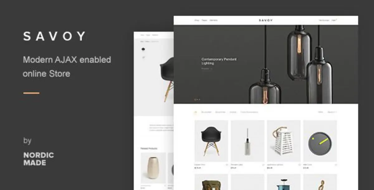 Savoy 3.1.5 – Minimalist AJAX WooCommerce Themes 1