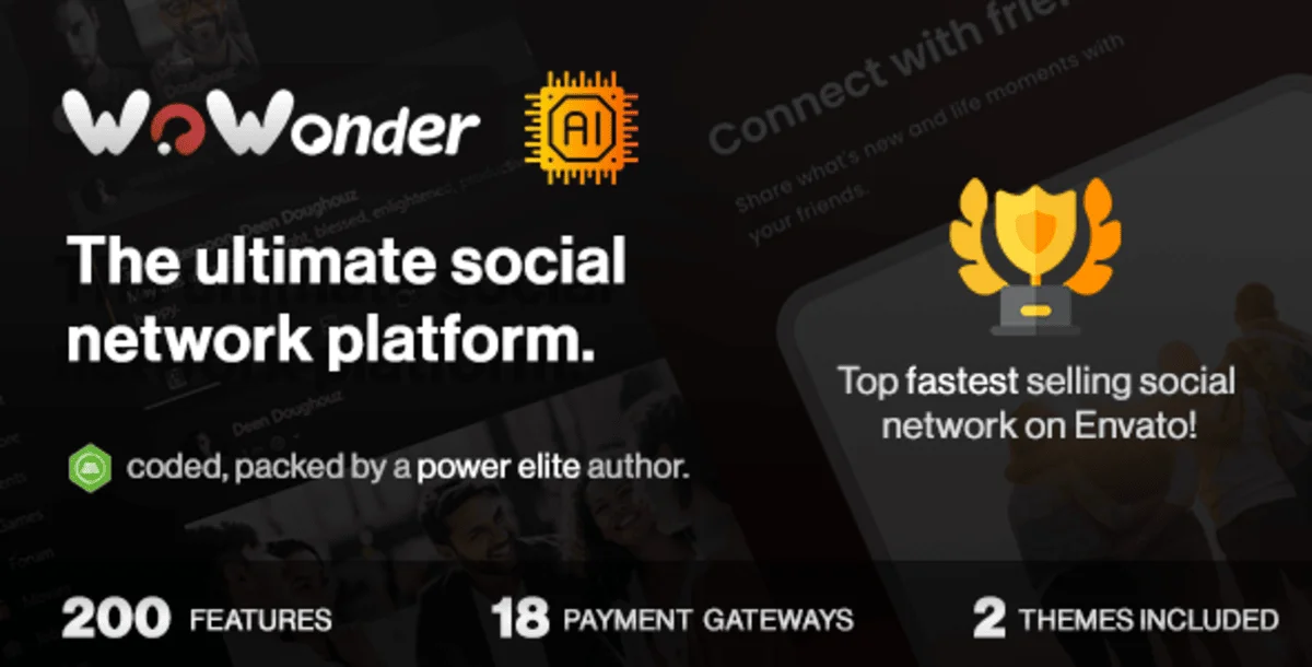 WoWonder - The Ultimate PHP Social Network Platforms