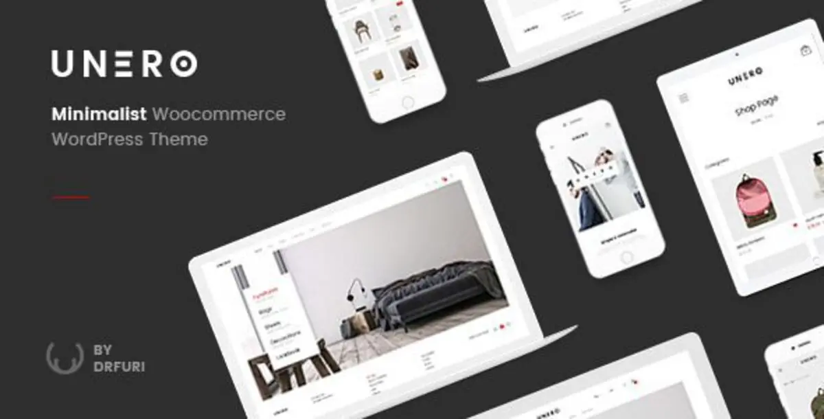 Unero   – Minimalist AJAX WooCommerce WordPress Themes 1
