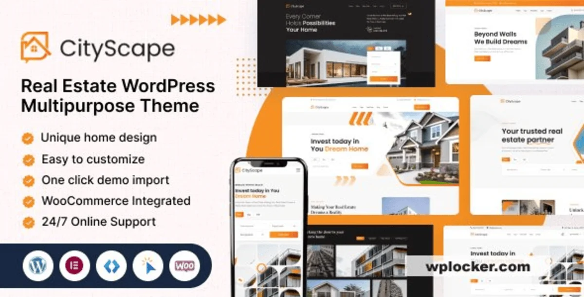 CityScape – Real Estate WordPress Theme