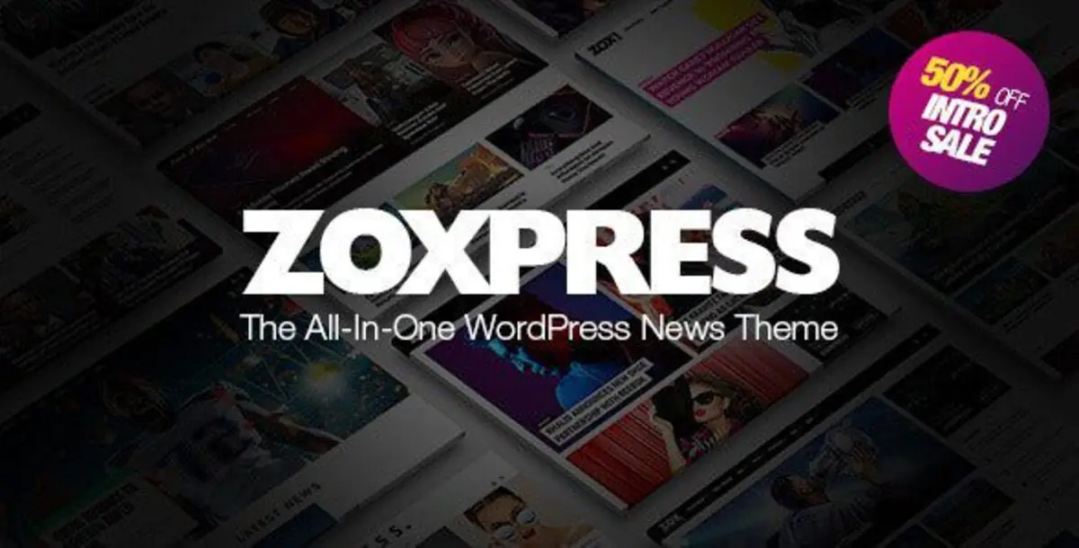 ZoxPress – All-In-One WordPress News Themes 1