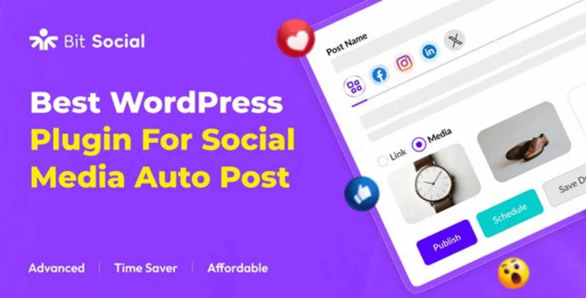 Bit Social Pro – Social Media Scheduler and Auto Poster Plugin