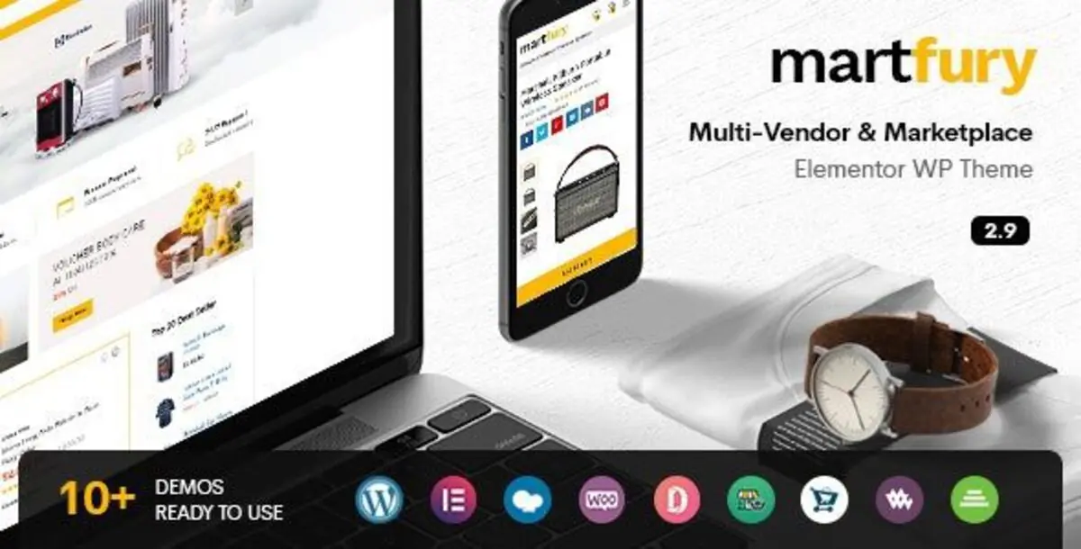 Martfury   – WooCommerce Marketplace WordPress Themes 1